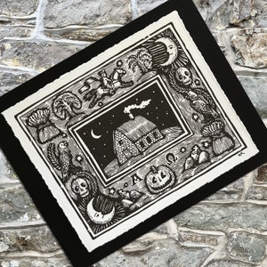 Cottage art print
