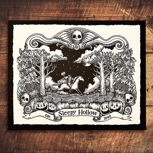 Wydruk artystyczny Sleepy Hollow