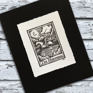 The Horseman art print