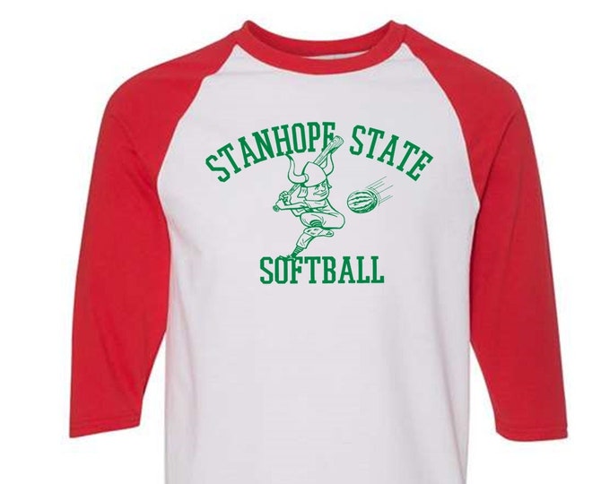 Stanhope State Softball Training Raglan T-Shirt