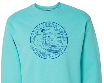 Little Wall Lake Surfing Club Crewneck Sweatshirt