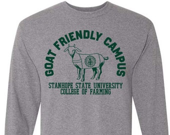 Goat Friendly Campus Long Sleeve Shirt - College of Farming