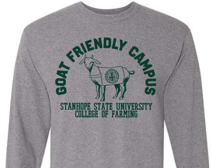 Goat Friendly Campus Long Sleeve Shirt - College of Farming