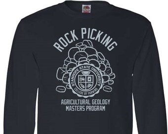 Rock Picking Masters Program Long Sleeve - College of Farming