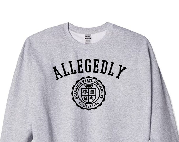 Allegedly - College of Law - Crewneck Sweatshirt