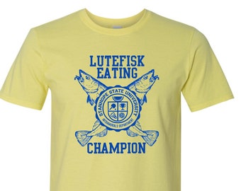 Lutefisk Eating Champion - Intramurals Department