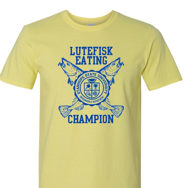 Lutefisk Eating Champion - Intramurals Department