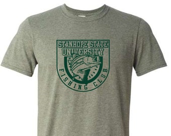 Stanhope State University Fishing Club T-Shirt