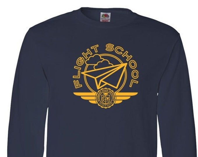 Flight School - College of Aviation Longsleeve T-Shirt