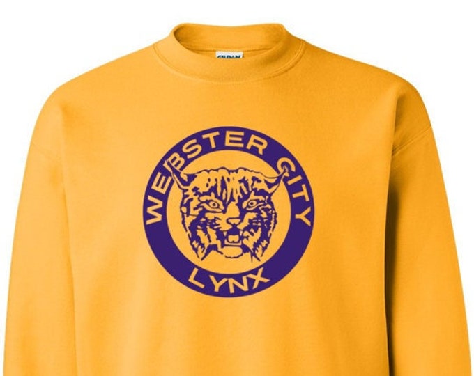 Webster City Kitty Crewneckk Sweatshirt