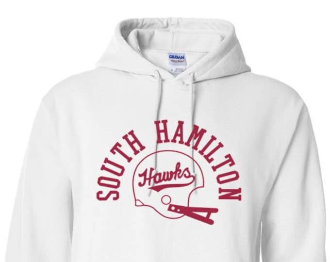 Vintage South High Football Helmet - Hoodie