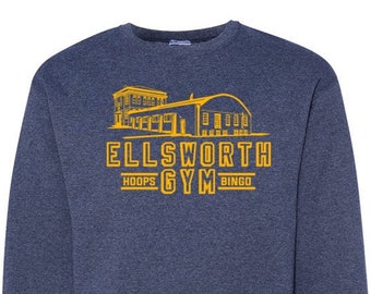 Ellsworth Gym: Hoops & Bingo Crewneck Sweatshirt