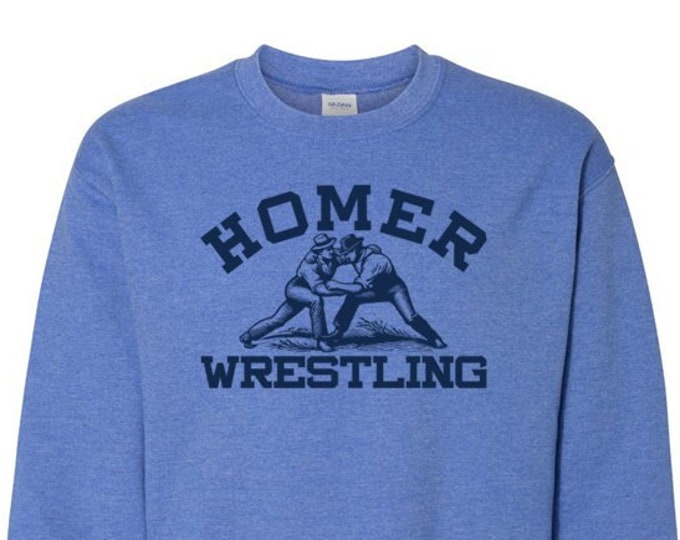 Homer Wrestling Crewneck Sweatshirt