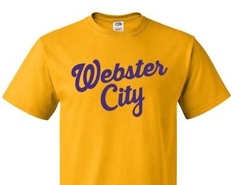 Classic Webster City Script - T-Shirt