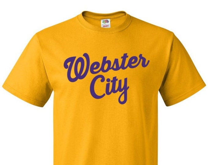 Classic Webster City Script - T-Shirt