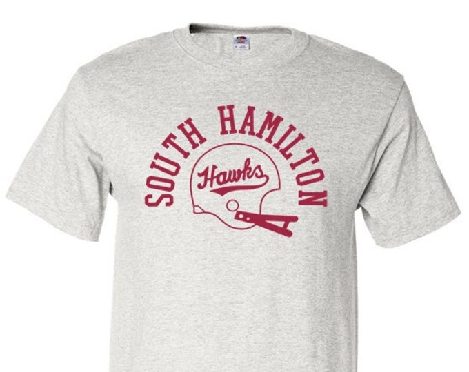 Vintage South High Football Helmet - T-Shirt