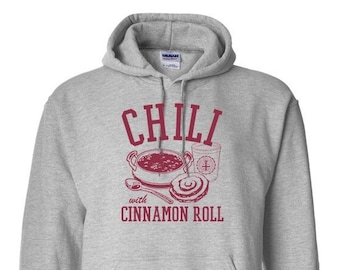 Chili and Cinnamon Roll Hoodie