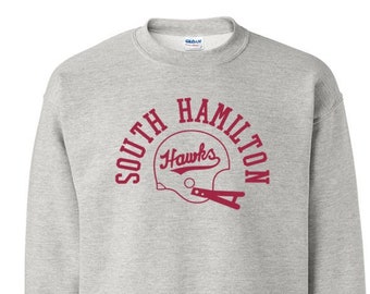 Vintage South High Football Helmet - Crewneck