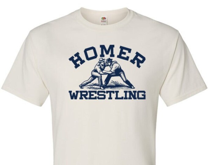 Homer Wrestling T-Shirt