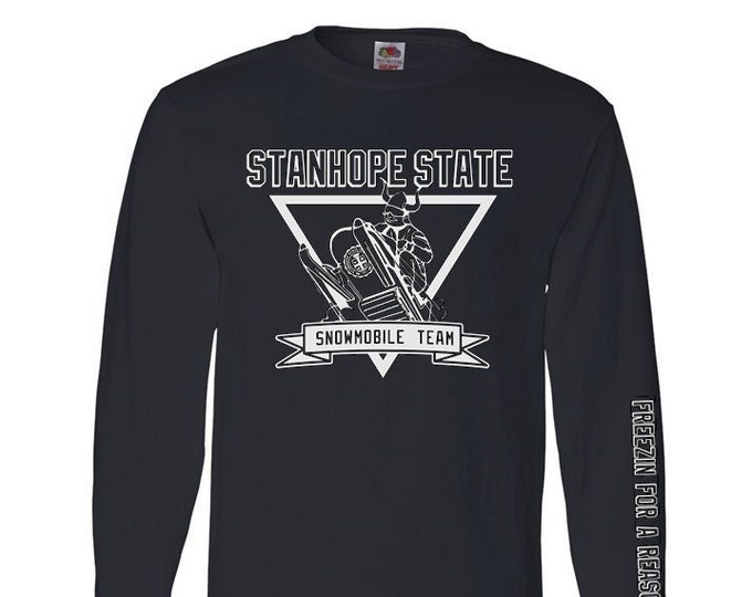 Stanhope State Snowmobile Team - Long Sleeve T-Shirt