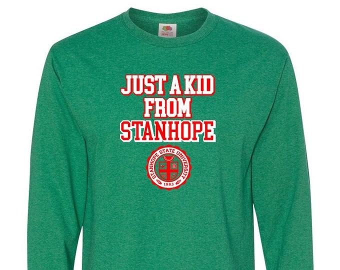 Just A Kid From Stanhope - Long Sleeve T-Shirt