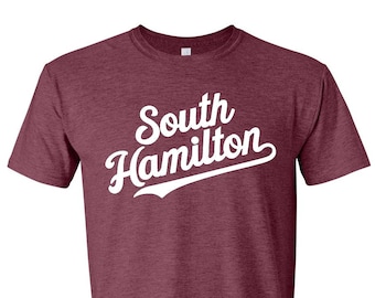 South Hamilton Old School Script - T-Shirt
