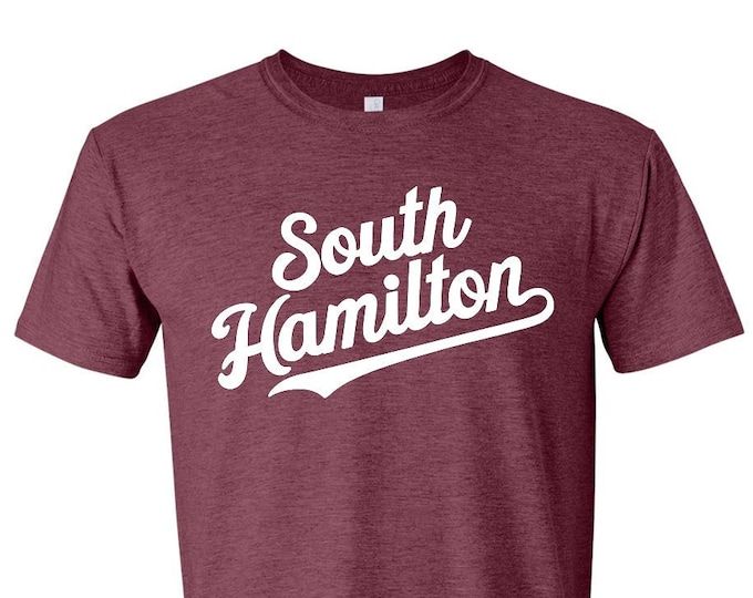 South Hamilton Old School Script - T-Shirt