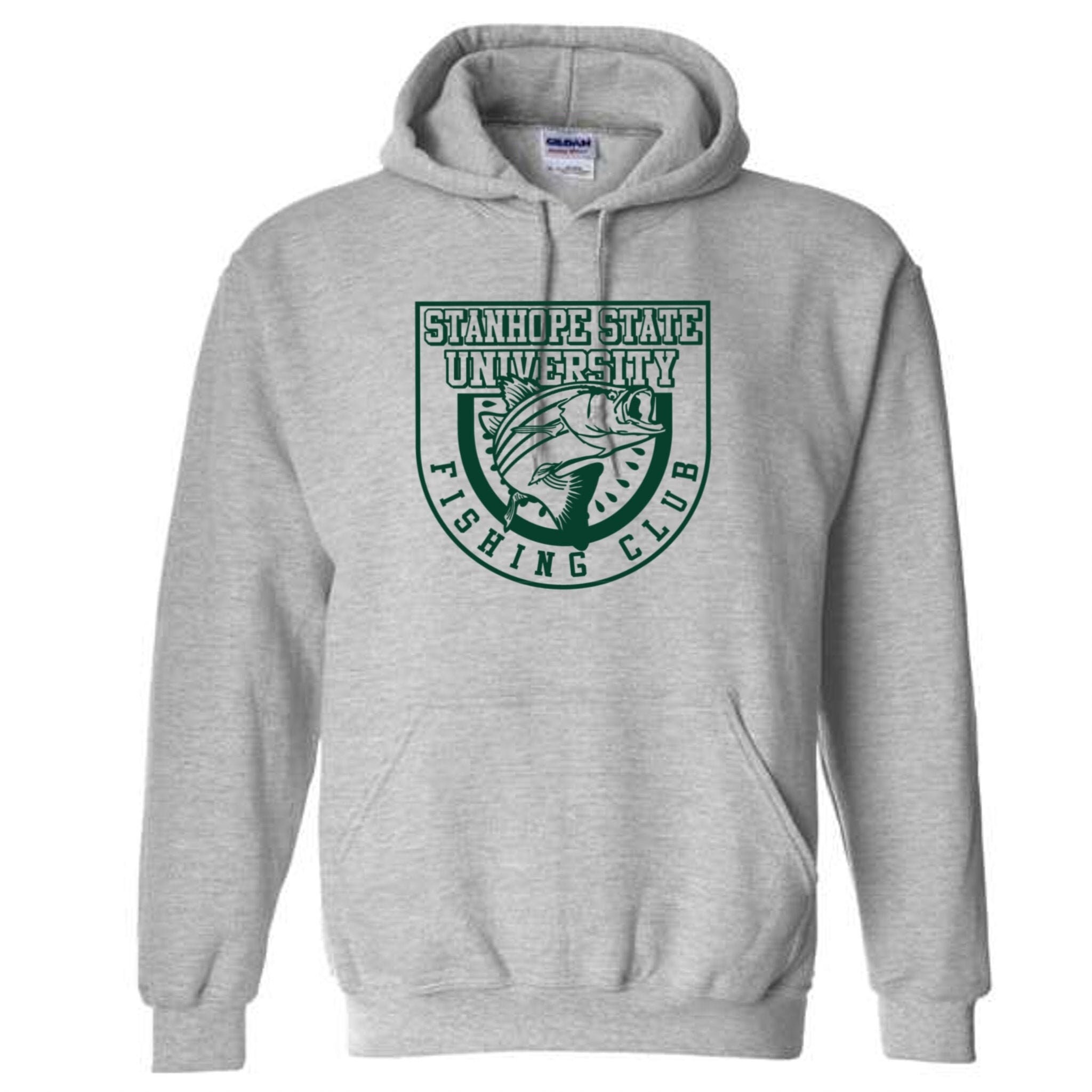 Stanhope State University Fishing Club Hoodie
