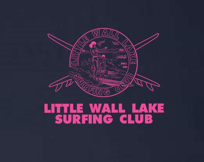 Little Wall Lake Surfing Club Sweatshirt Beach Blanket