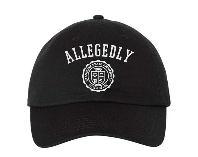 Allegedly - College of Law Dad Hat