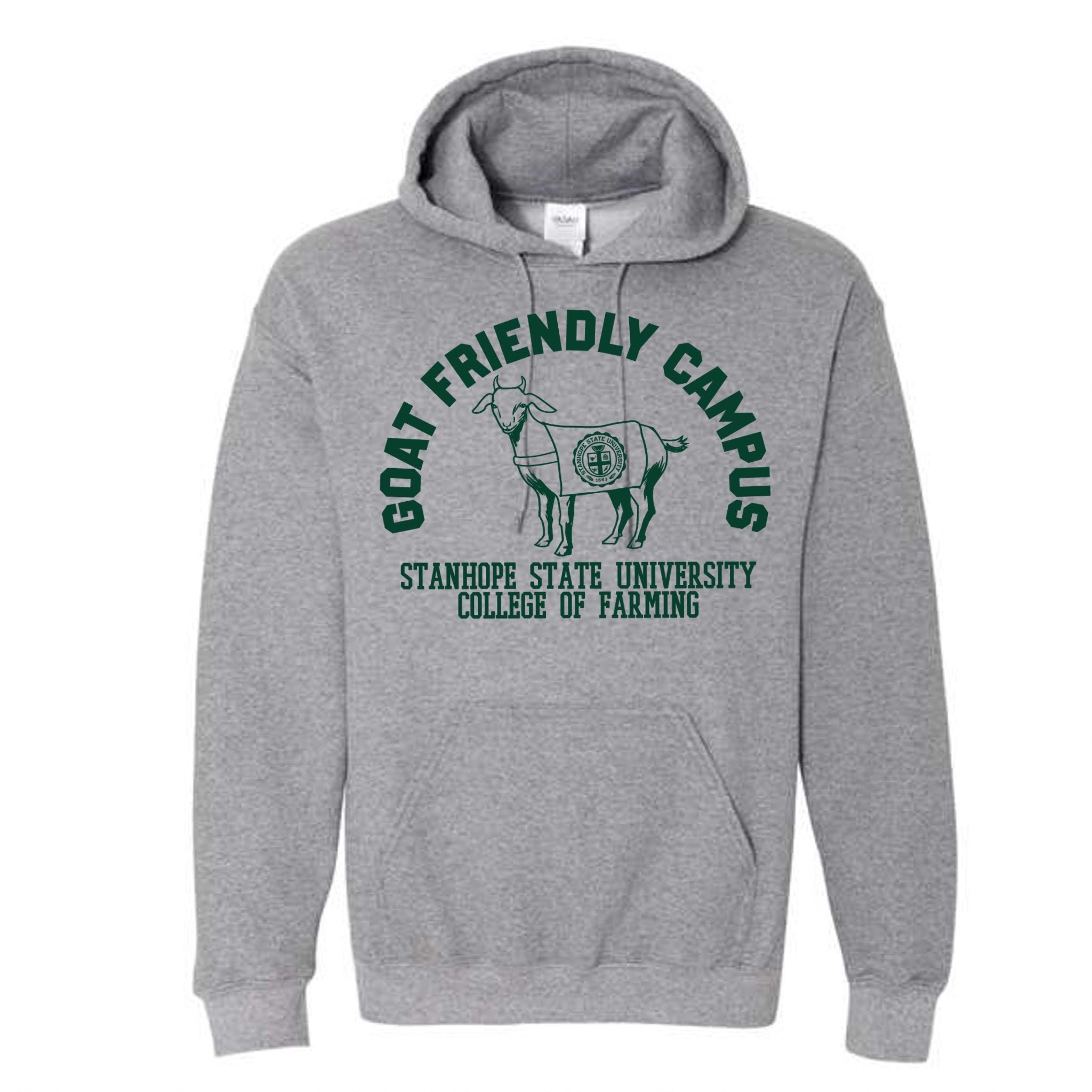Goat Friendly Campus Hoodie College of Farming