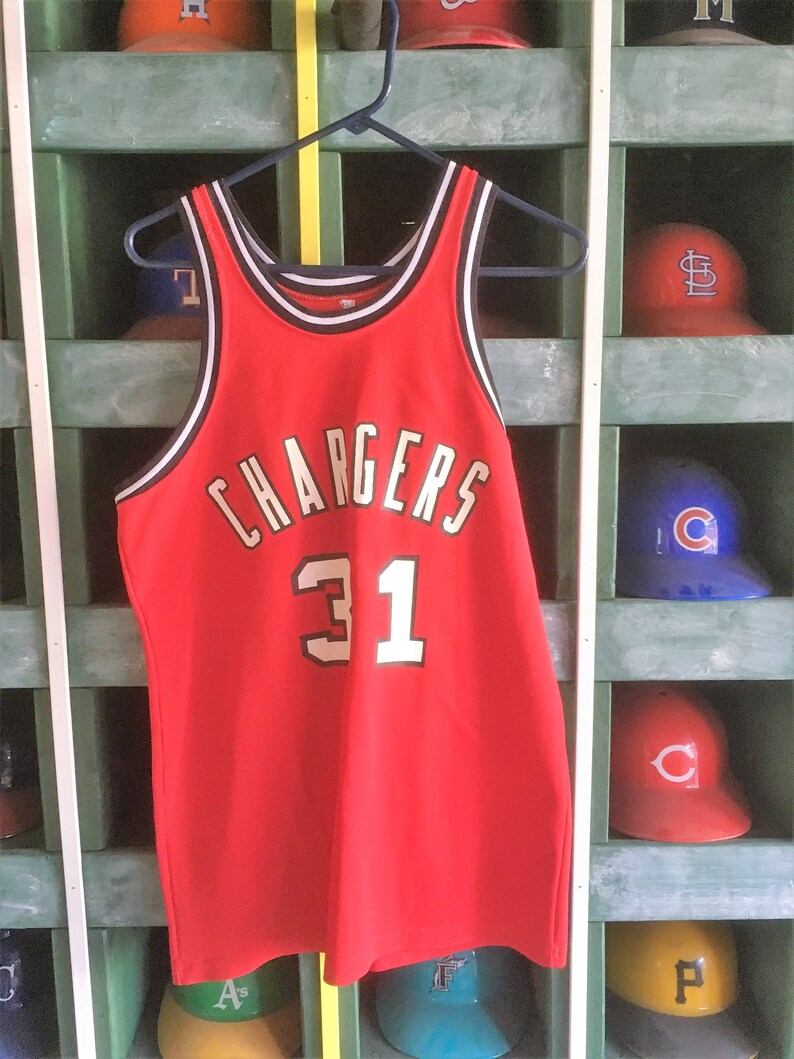 sleeveless chargers jersey