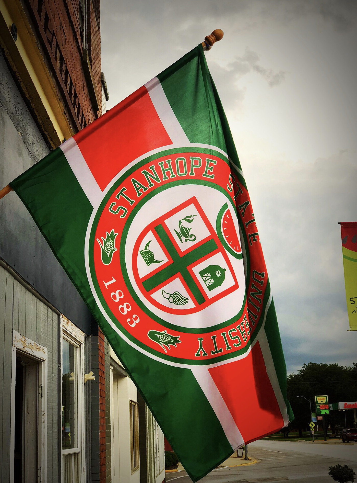 Official Stanhope State University Flag