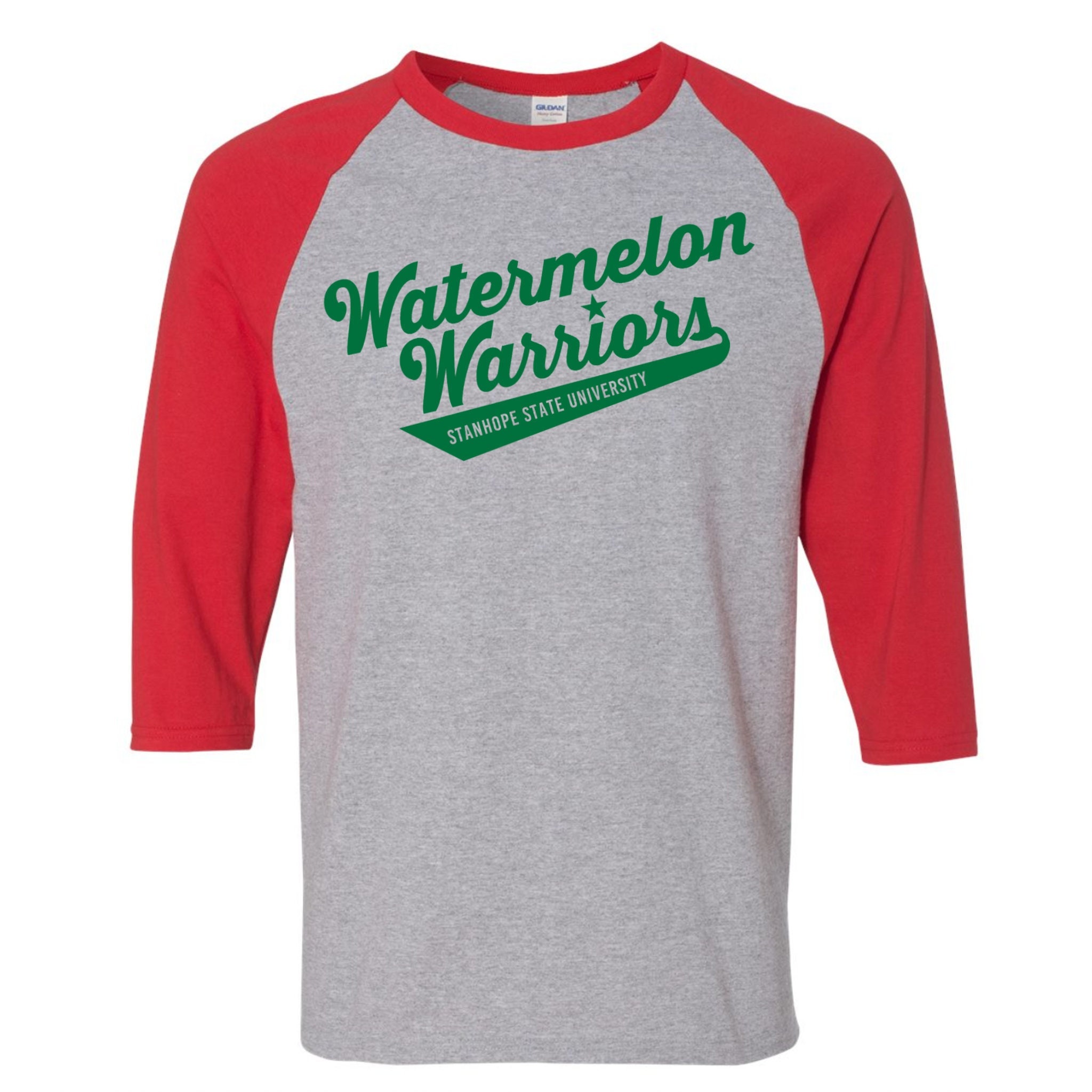 Watermelon Warriors Ball Diamond Raglan Shirt