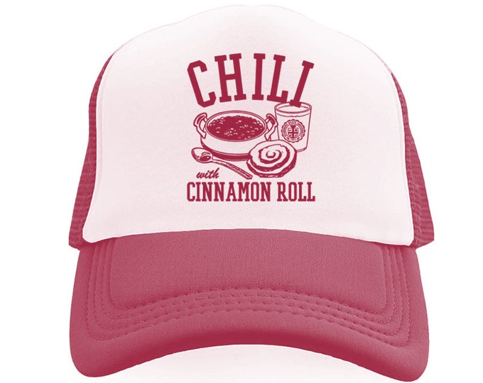 Chili with Cinnamon Roll Foam Trucker Hat