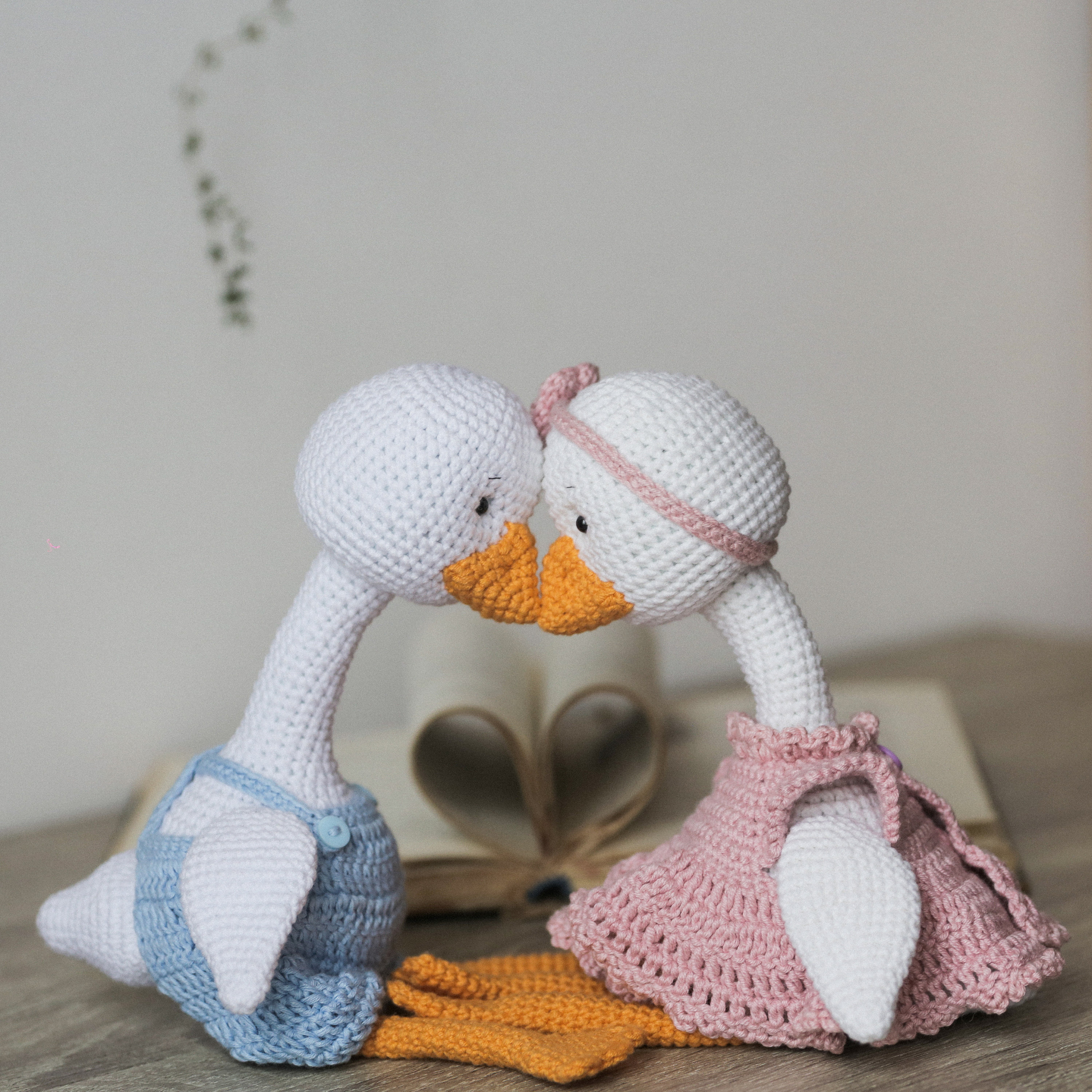 Amigurumi crochet goose Pattern in english Stuffed goose