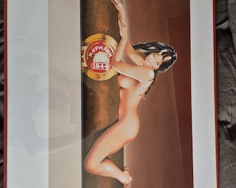 Lithographie de Mel Ramos, signée
