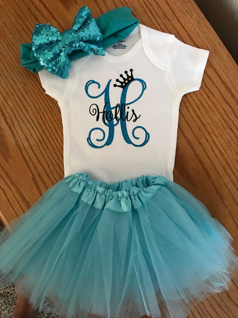 Glitter Name Onesie