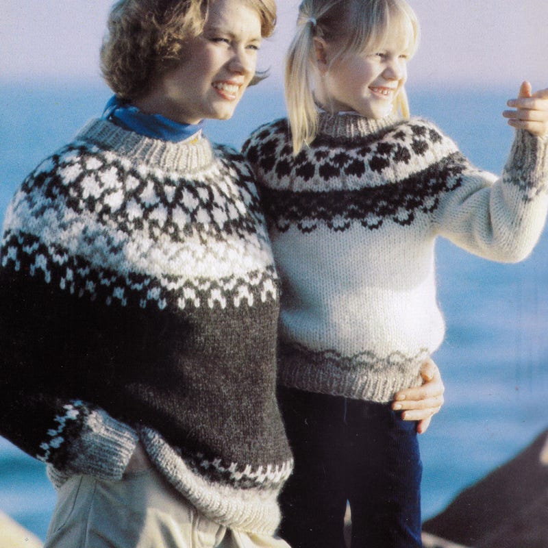 Icelandic Sweater Pattern - Etsy