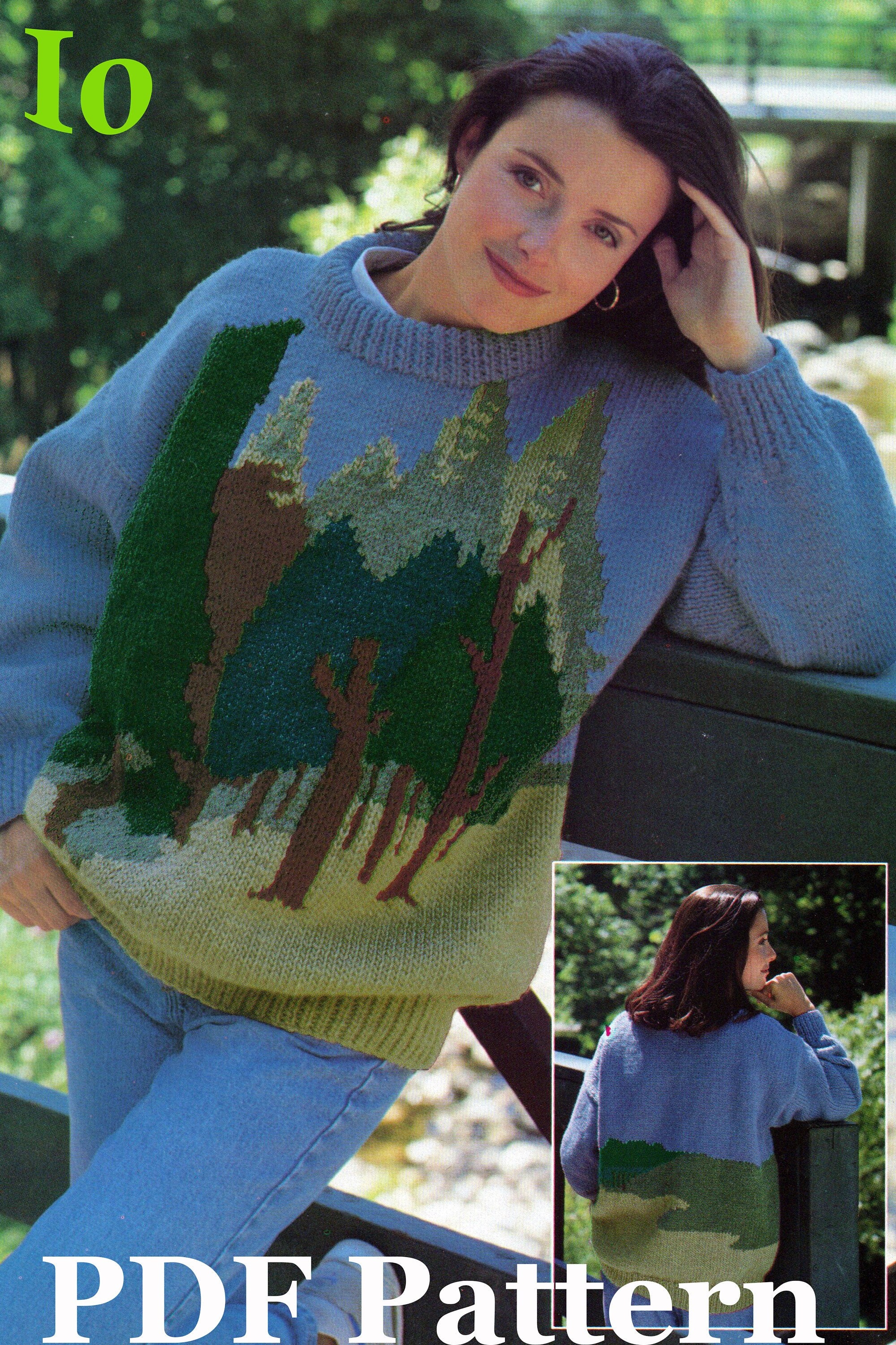 【AMBLER】 Mystical forest pullover crew neck punching knit DSC07380-Edit.jpg?v=1728596742