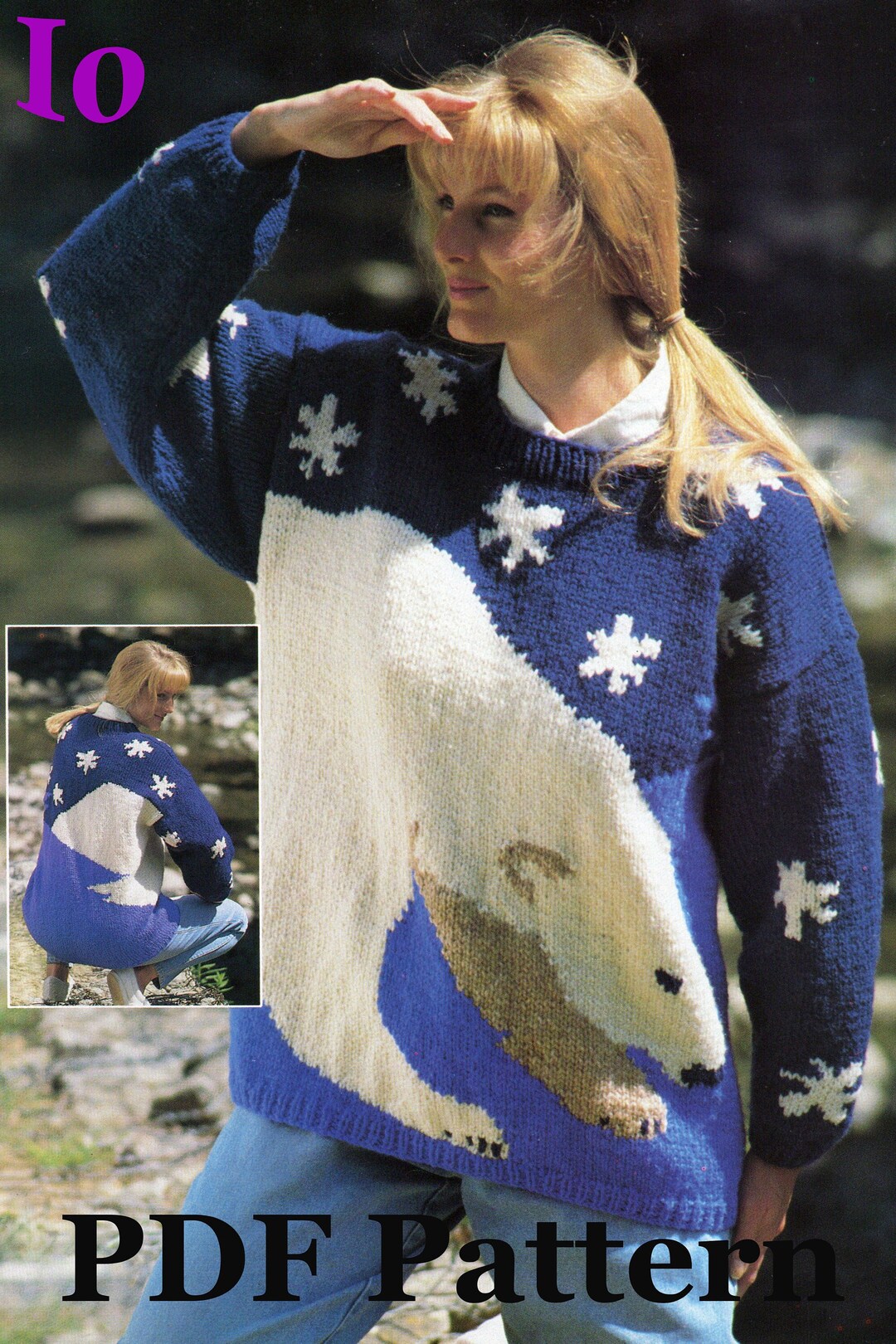 Print Pattern Polar Bear Women's Shorts