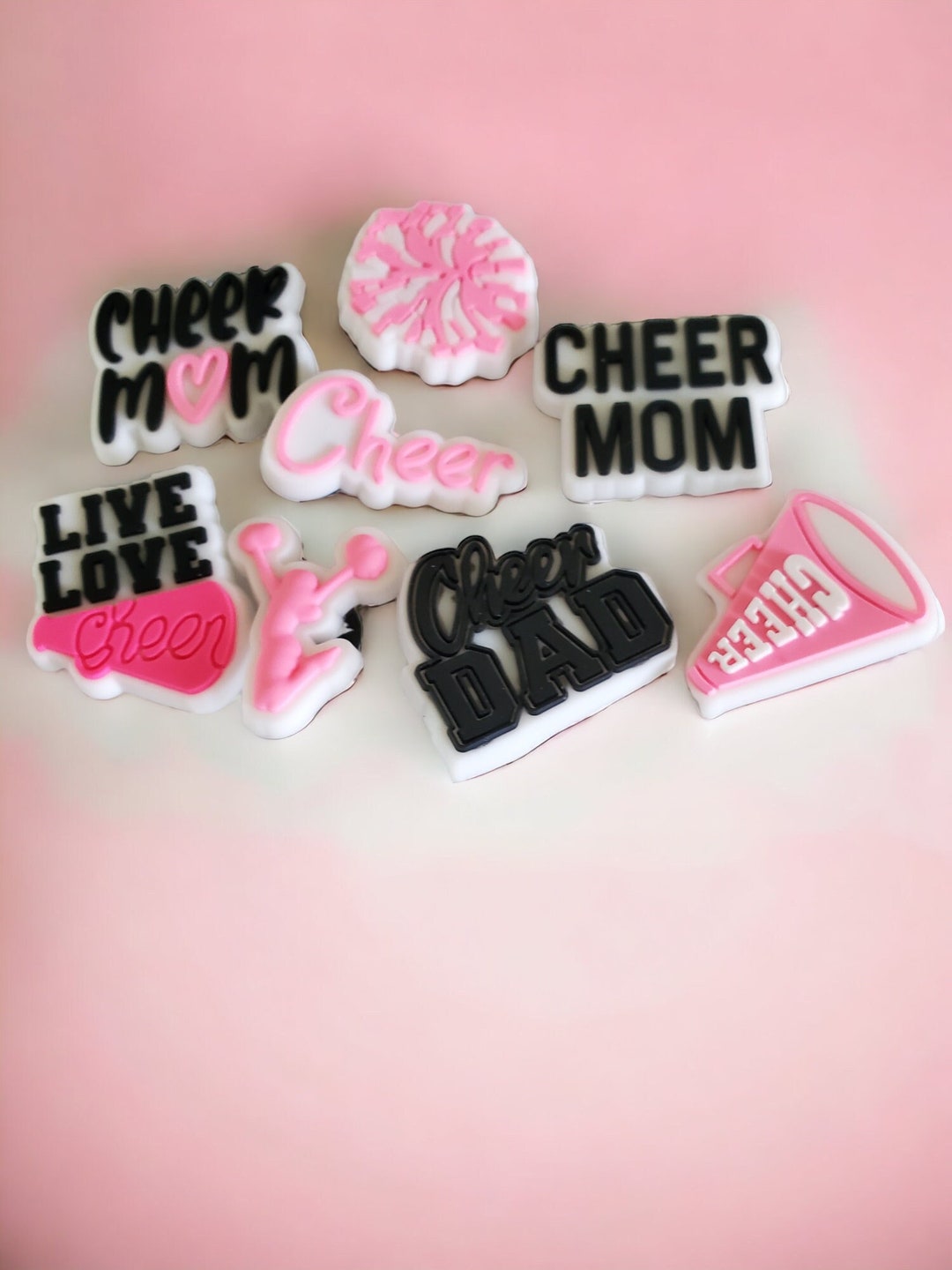 Cheer Croc Charms Cheerleader Croc Charms Cheerleading Shoe Etsy