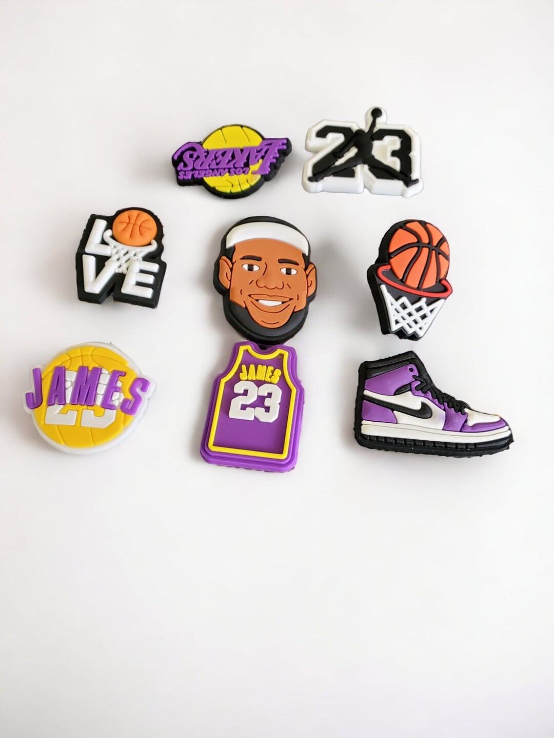 Basketball Shoe Charms, Sports Jibbitz, Charms for Crocs, Croc Shoe