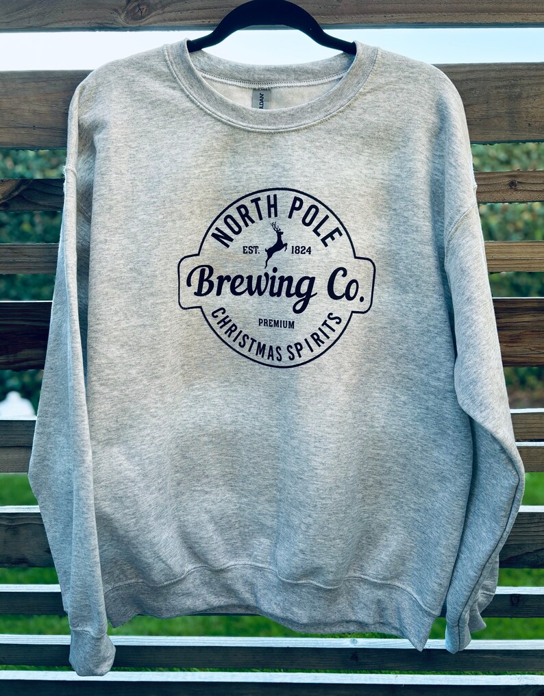 North Pole Brewing Co. Crewneck Sweatshirt - Etsy