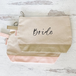 Canvaspåse med dragkedja, sminkpåse, necessär, canvaspåse med dragkedja, citat canvasväska, söt sminkväska, present till kvinnor, påse med dragkedja