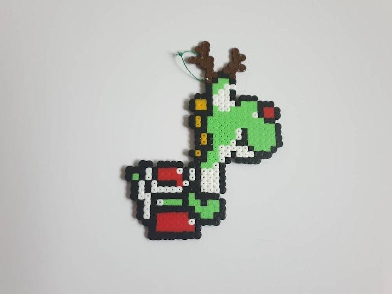 Yoshi Ornament Pixel