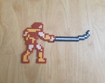 Simon Belmont Castlevania Bead Art