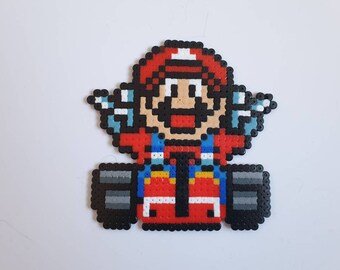 Mario Kart Bead Art