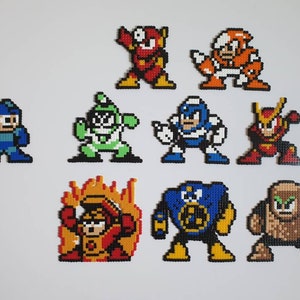 Mega Man 2 Robot Masters Bead Art image 3