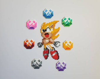 Super Sonic Bead Art